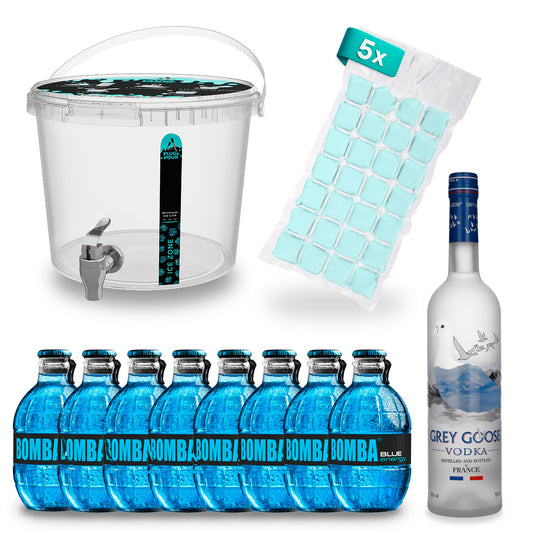 Sip Tank – Cocktail Set – Vodka E Bomba Energy Original/Cherry/Blueberry/Mojito 10,37 % Vol.