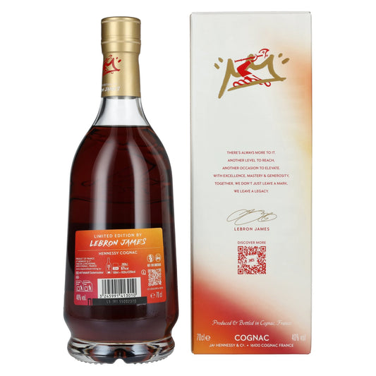 Hennessy V.S.O.P X LEBRON JAMES Cognac Limited Edition 40% Vol. 0,7l inkl. Geschenkbox