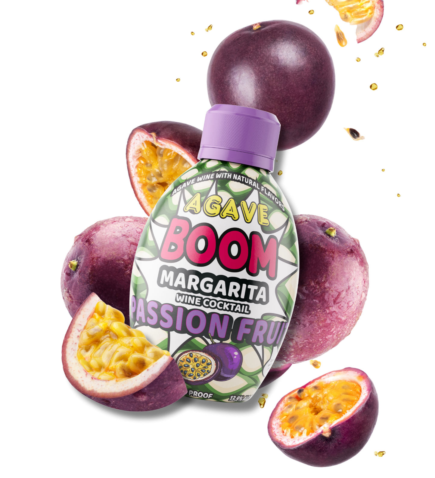 Agave Boom Passion Fruit Margarita 13,9% Vol. 200ml