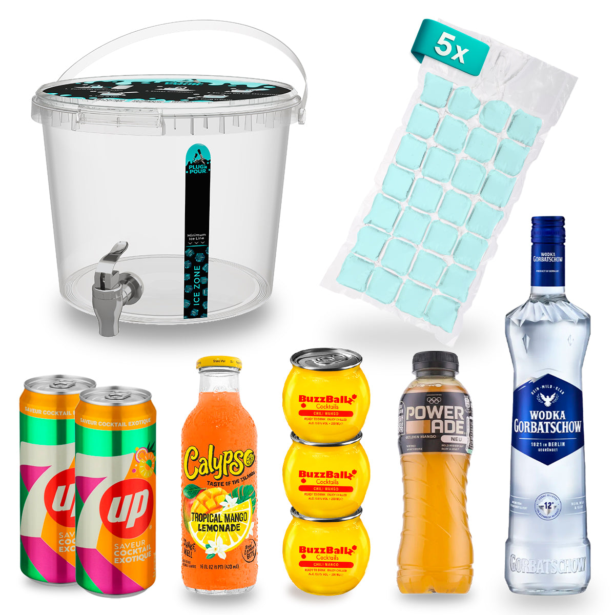 Sip Tank – Cocktail Set – MangHoe 11,93 % Vol.