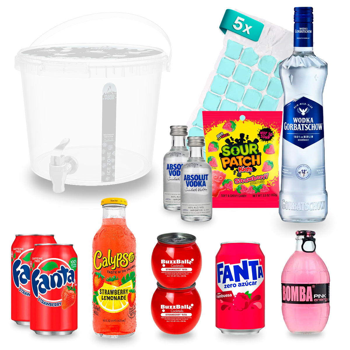 Sip Tank – Cocktail Set – Berry Punch 11,93 % Vol.