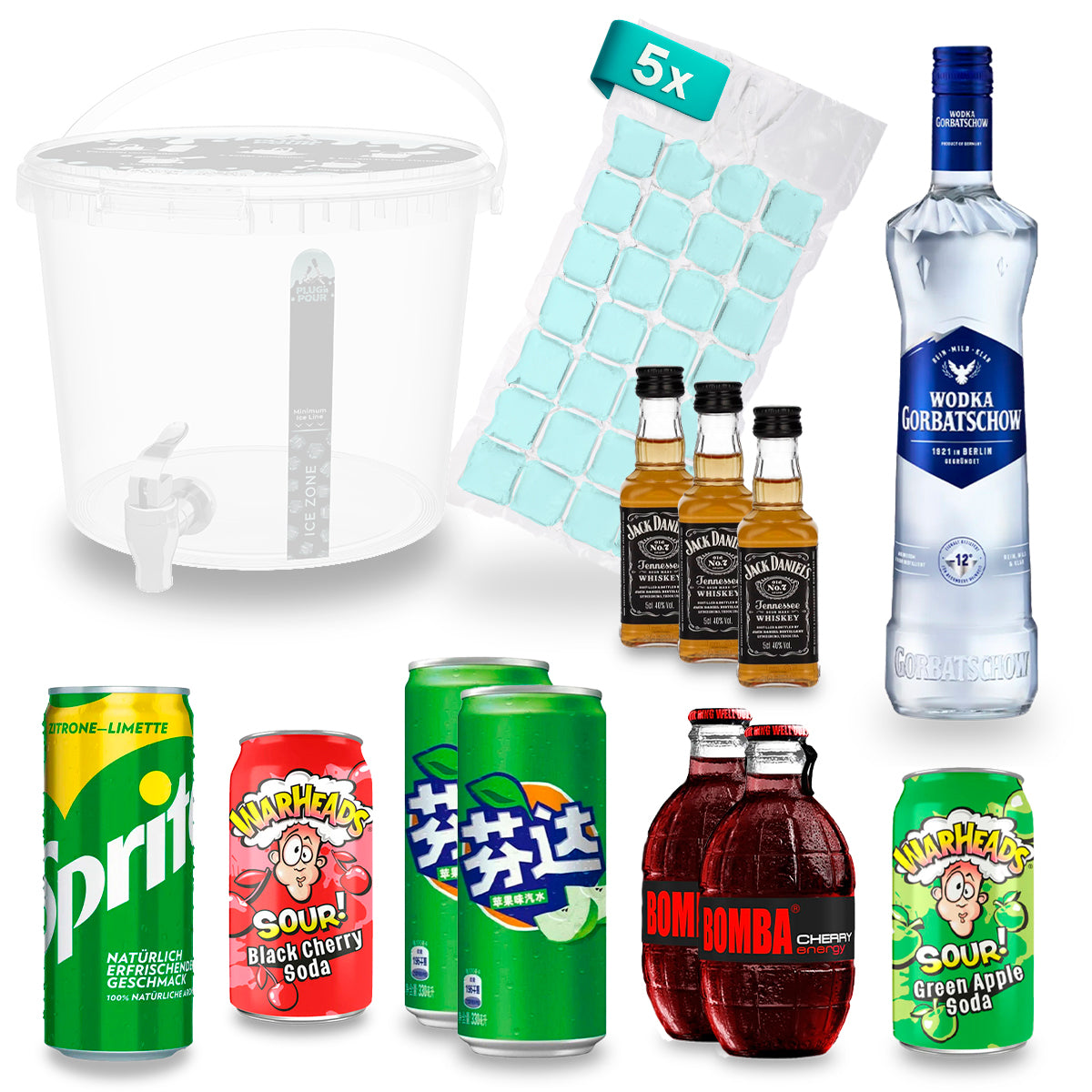 Sip Tank – Cocktail Set – Bloody Apple 11,33 % Vol.