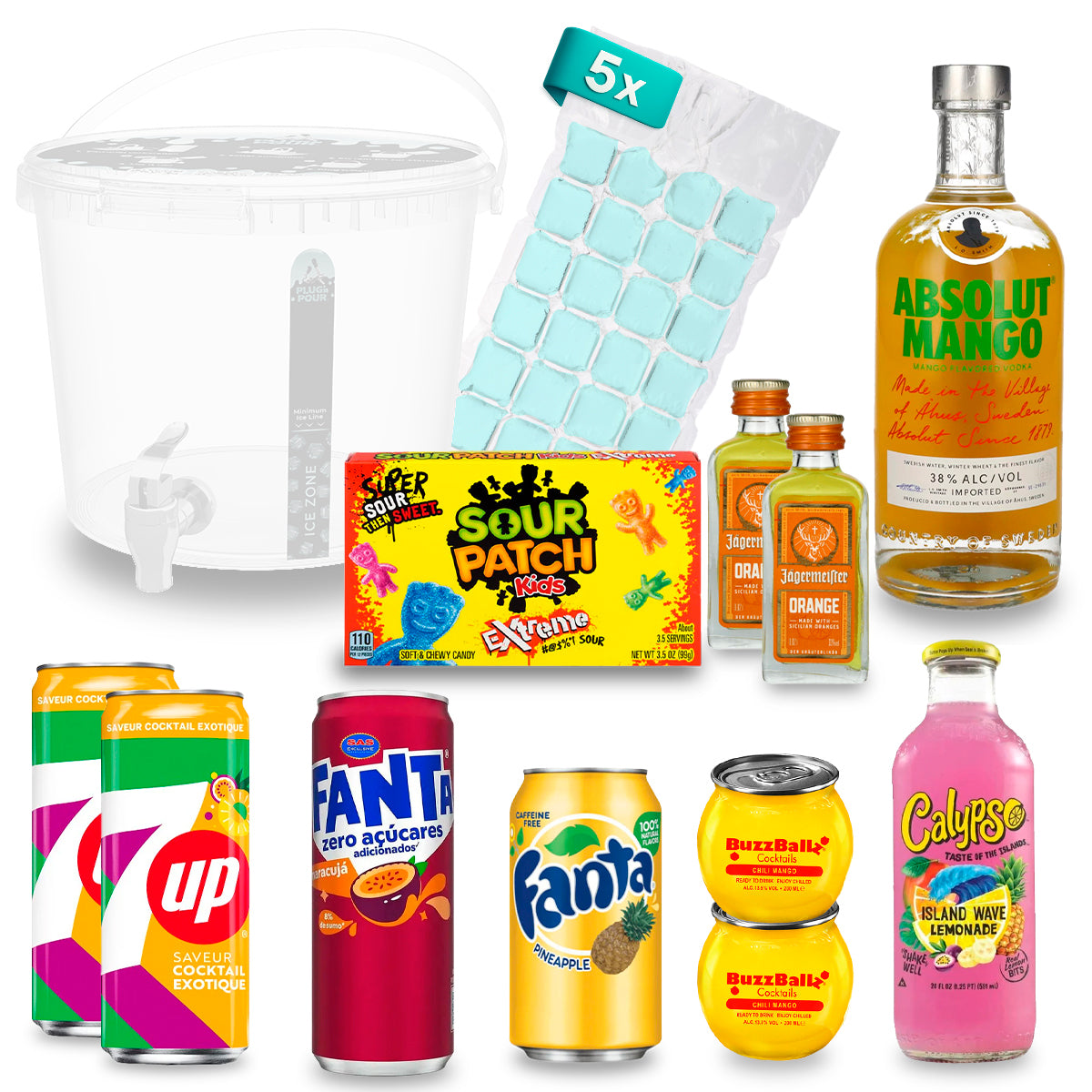 Sip Tank – Cocktail Set – Lieber Tropen als trocken 11,57 % Vol.