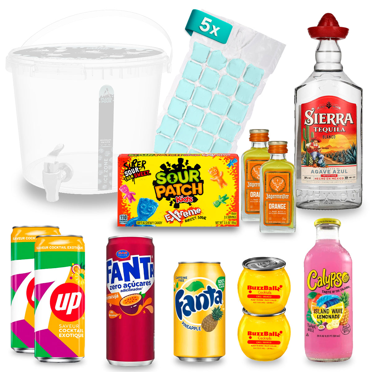 Sip Tank – Cocktail Set – Lieber Tropen als trocken 11,57 % Vol.