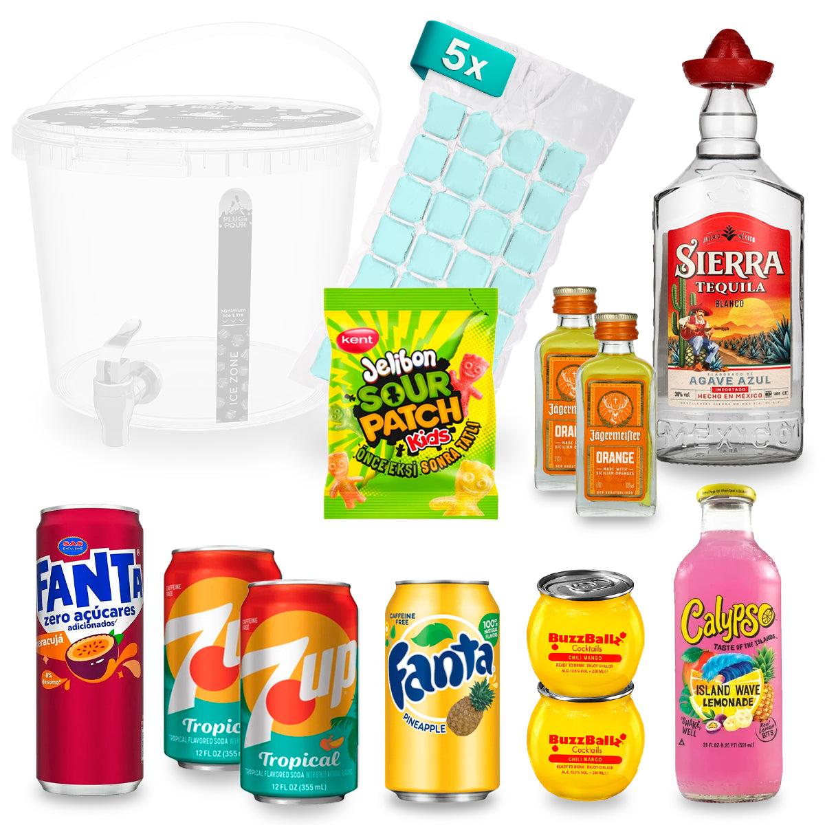 Sip Tank – Cocktail Set – Lieber Tropen als trocken 11,57 % Vol.