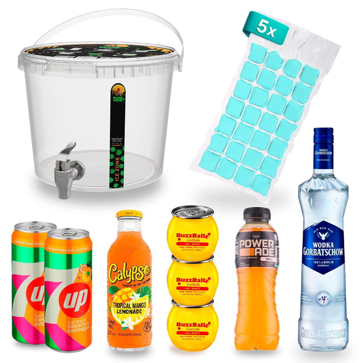 Sip Tank – Cocktail Set – MangHoe 11,93 % Vol.