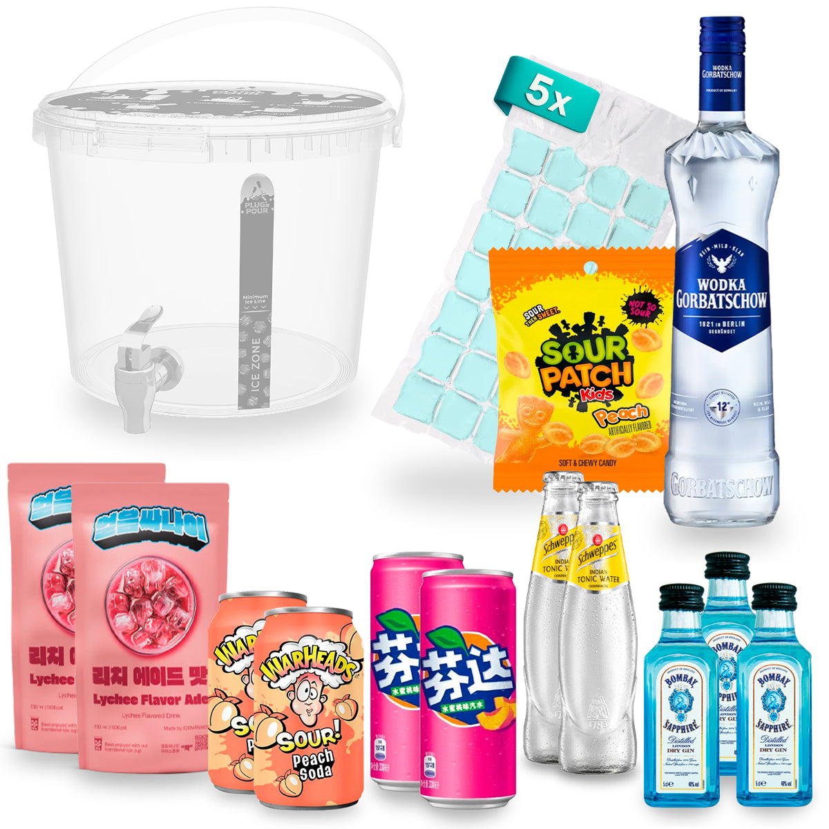 Sip Tank – Cocktail Set – Peachi 11,2 % Vol.