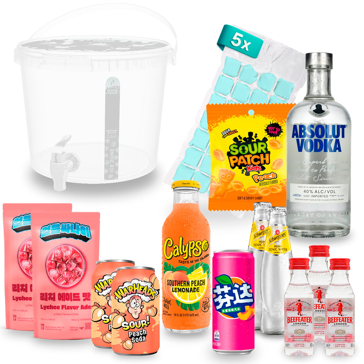 Sip Tank – Cocktail Set – Peachi 11,3 % Vol.