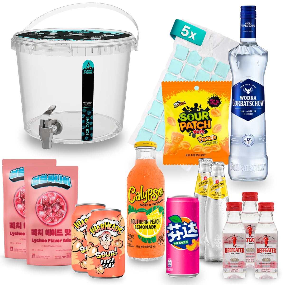 Sip Tank – Cocktail Set – Peachi 11,3 % Vol.