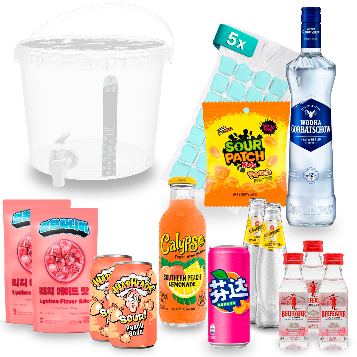 Sip Tank – Cocktail Set – Peachi 11,3 % Vol.
