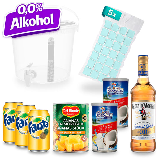 Sip Tank – Cocktail Set – Pina Colada Alkohol frei 0,0%Vol.