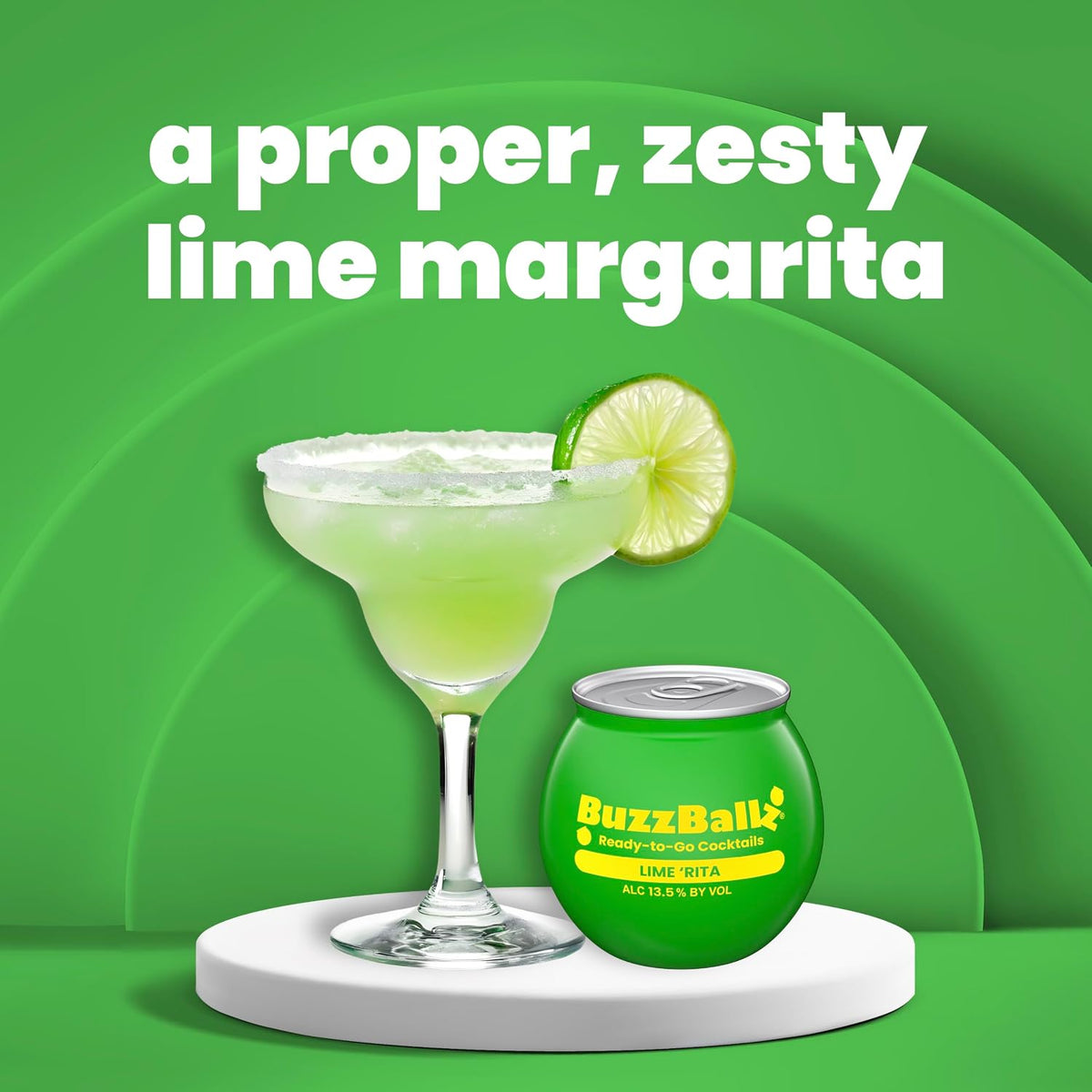 Buzzballz Mixed Drink Lime Rita 13,5%Vol. 200ml