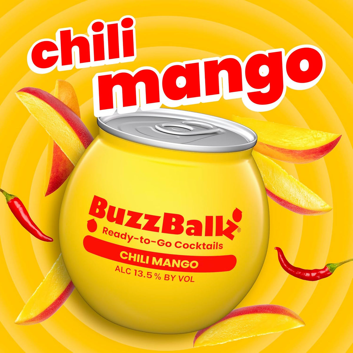 Buzzballz Mixed Drink Chili Mango 13,5% Vol. 200ml