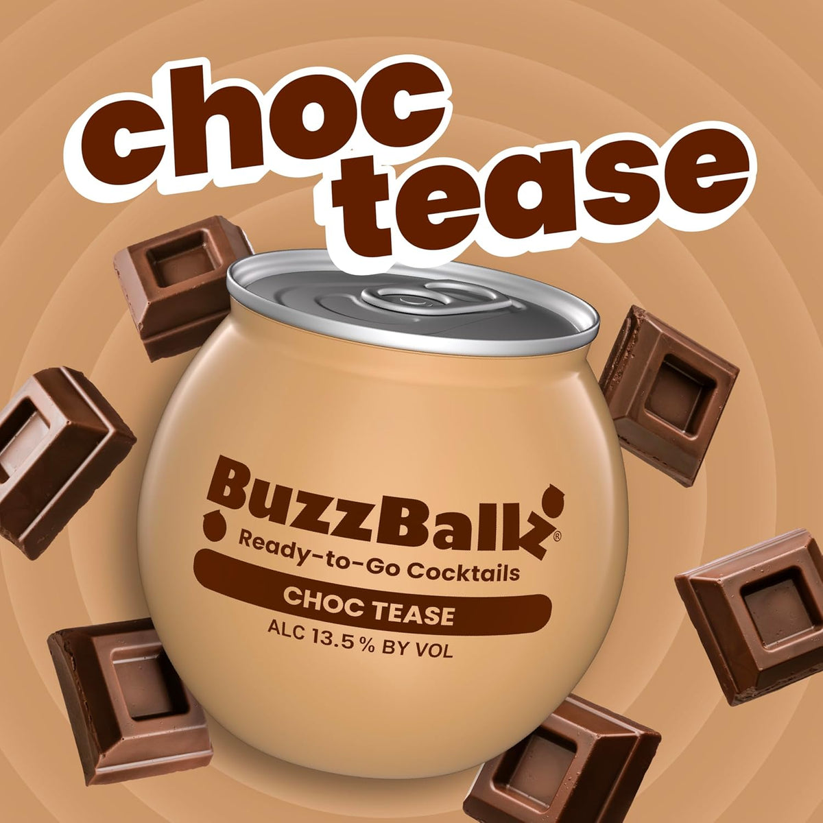 Buzzballz Mixed Drink Choc Tease 13,5%Vol. 200ml