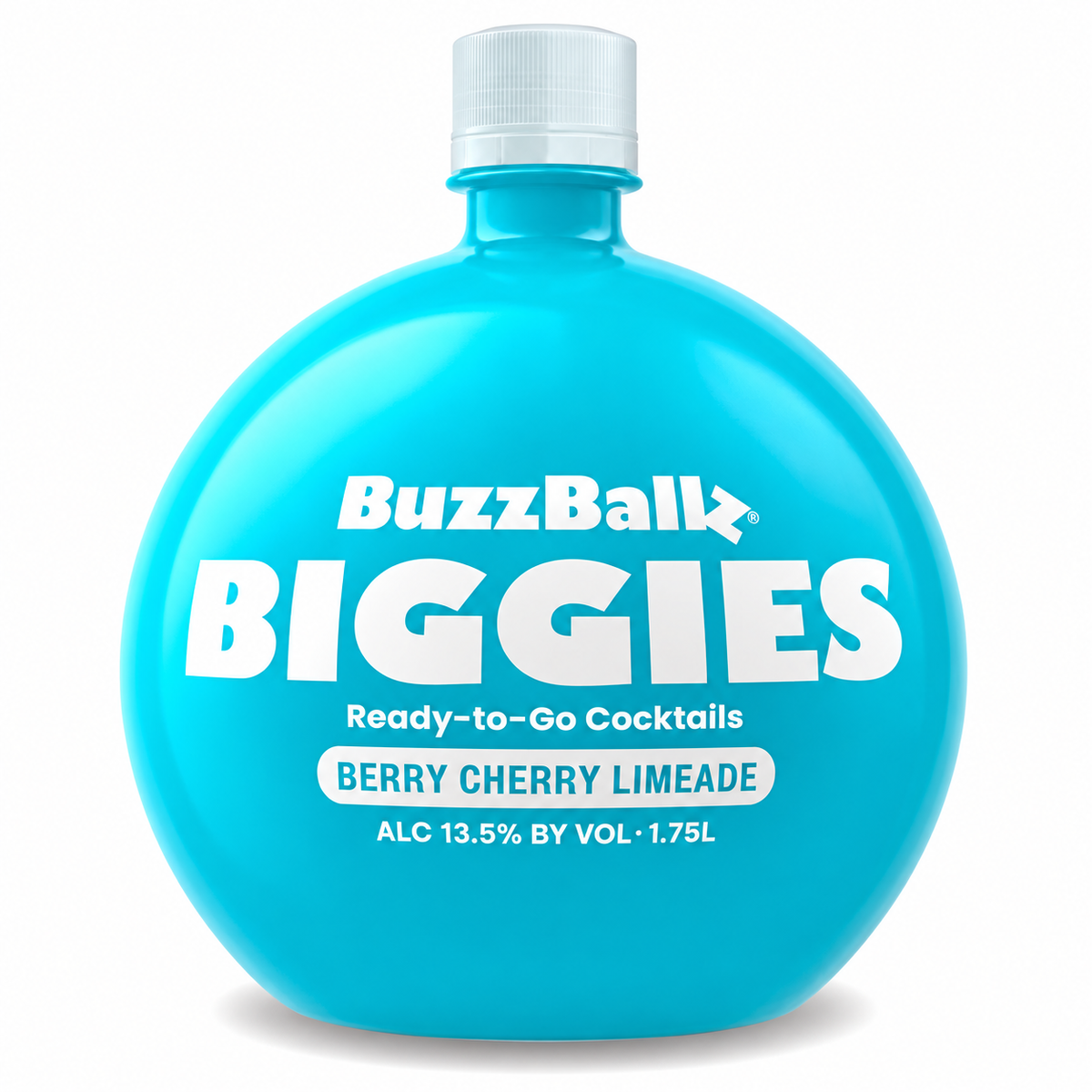 BuzzBallz Biggies Berry Cherry Limeade – XXL Cocktail 1,75 L · 13,5 % vol.