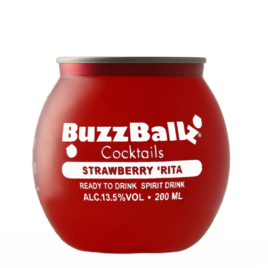 Buzzballz Mixed Drink Strawberry Rita 13,5%Vol. 200ml