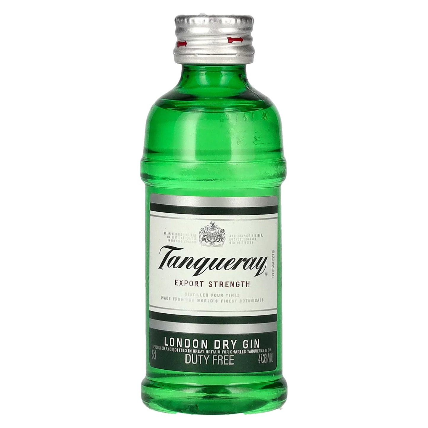 Tanqueray LONDON DRY GIN Imported 47,3% Vol. 0,05l