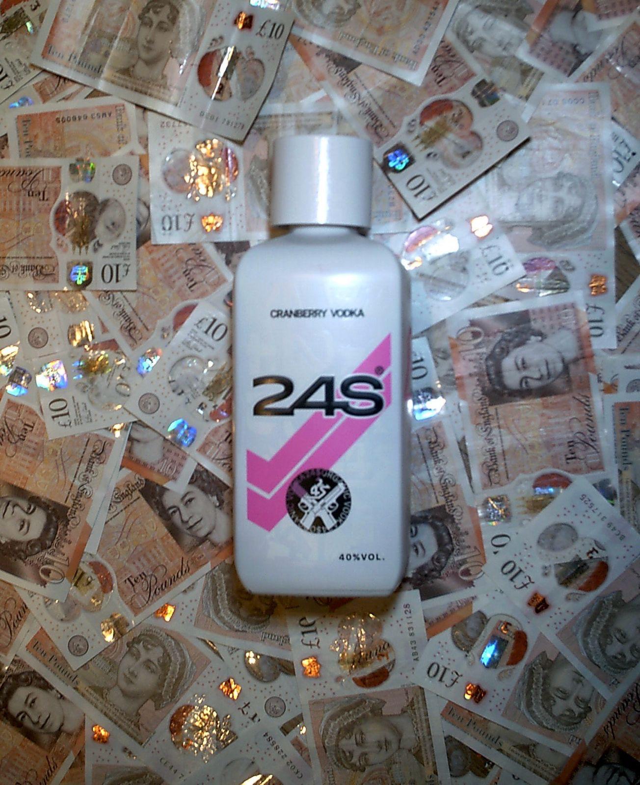 Pass The Bottle – 24S Lean Vibe Set | 24S Vodka 0,7L 40% vol. + China Sprite Raspberry Lemon Zero
