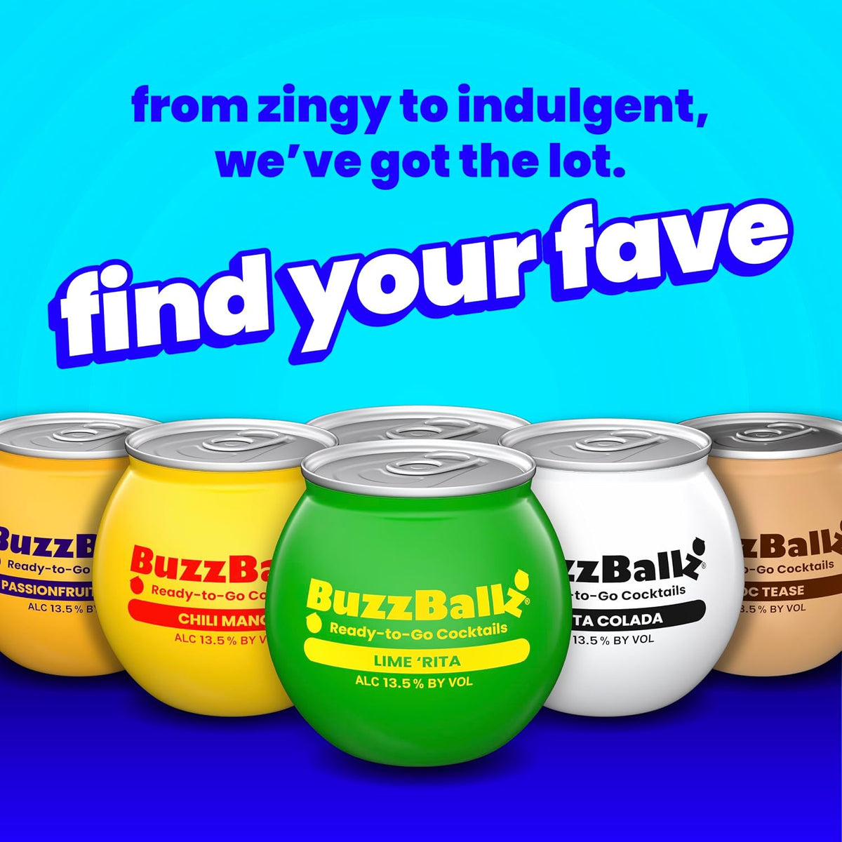 BuzzBallz Mixed Drink Pornstar Martini 13,5%Vol. 200 ml
