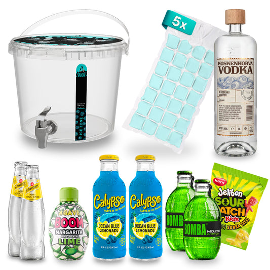 Sip Tank Cocktail-Set – Blueberry Mojito – ca. 13,6 % Vol.