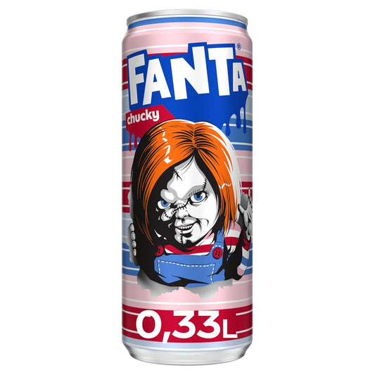 Fanta Chucky - Forest Berries Zero Sugar 0,33L - Halloween 2025 Limited