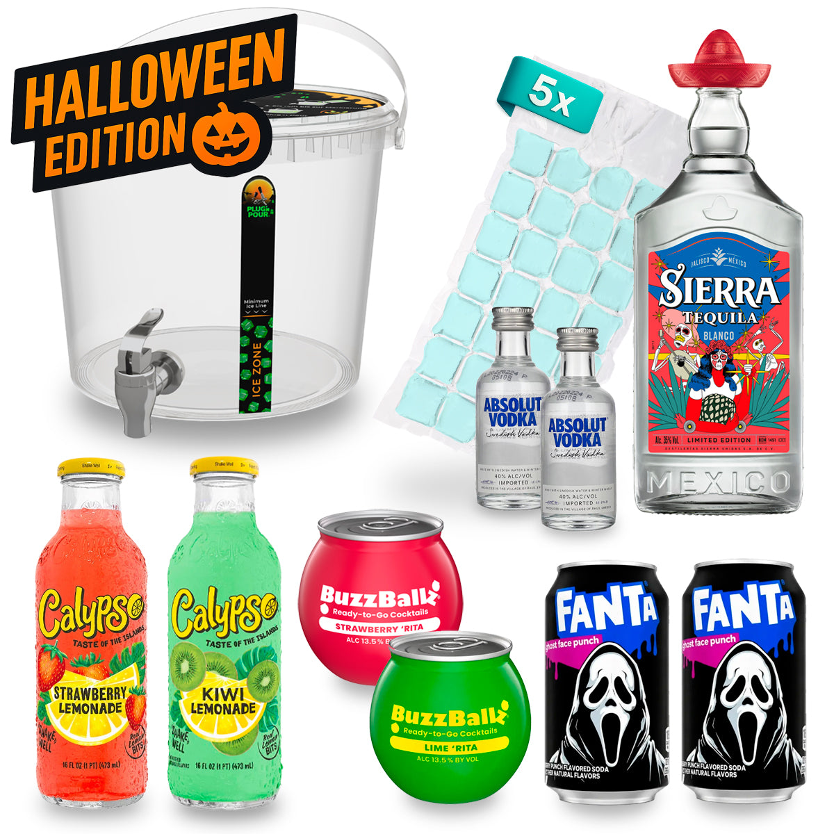 Sip Tank – Cocktail Set – Scream Margarita Punch – ca. 11,1 % Vol.