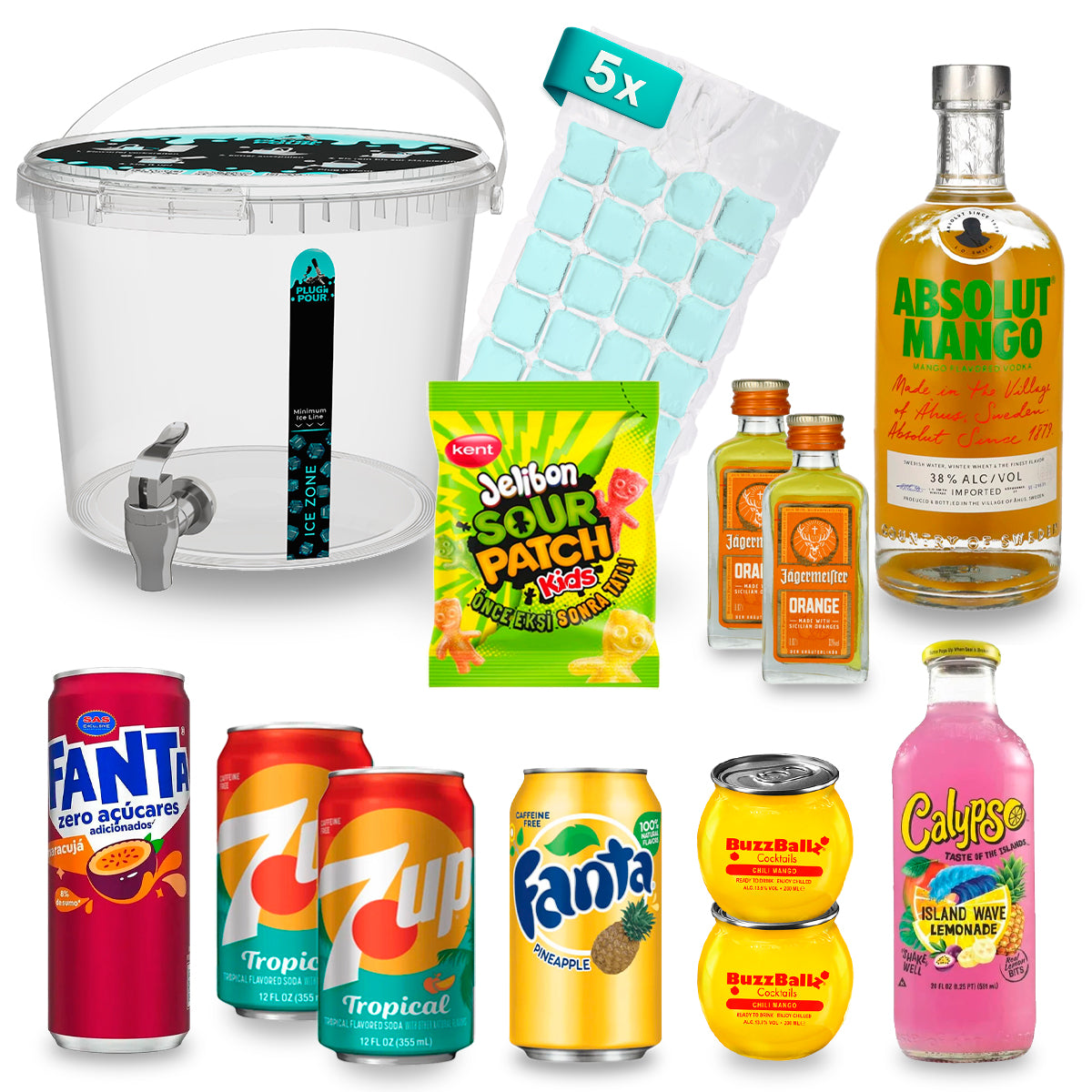 Sip Tank – Cocktail Set – Lieber Tropen als trocken 11,57 % Vol.