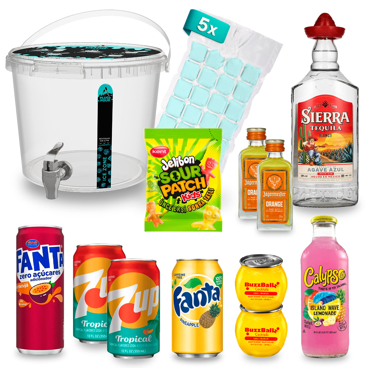 Sip Tank – Cocktail Set – Lieber Tropen als trocken 11,57 % Vol.