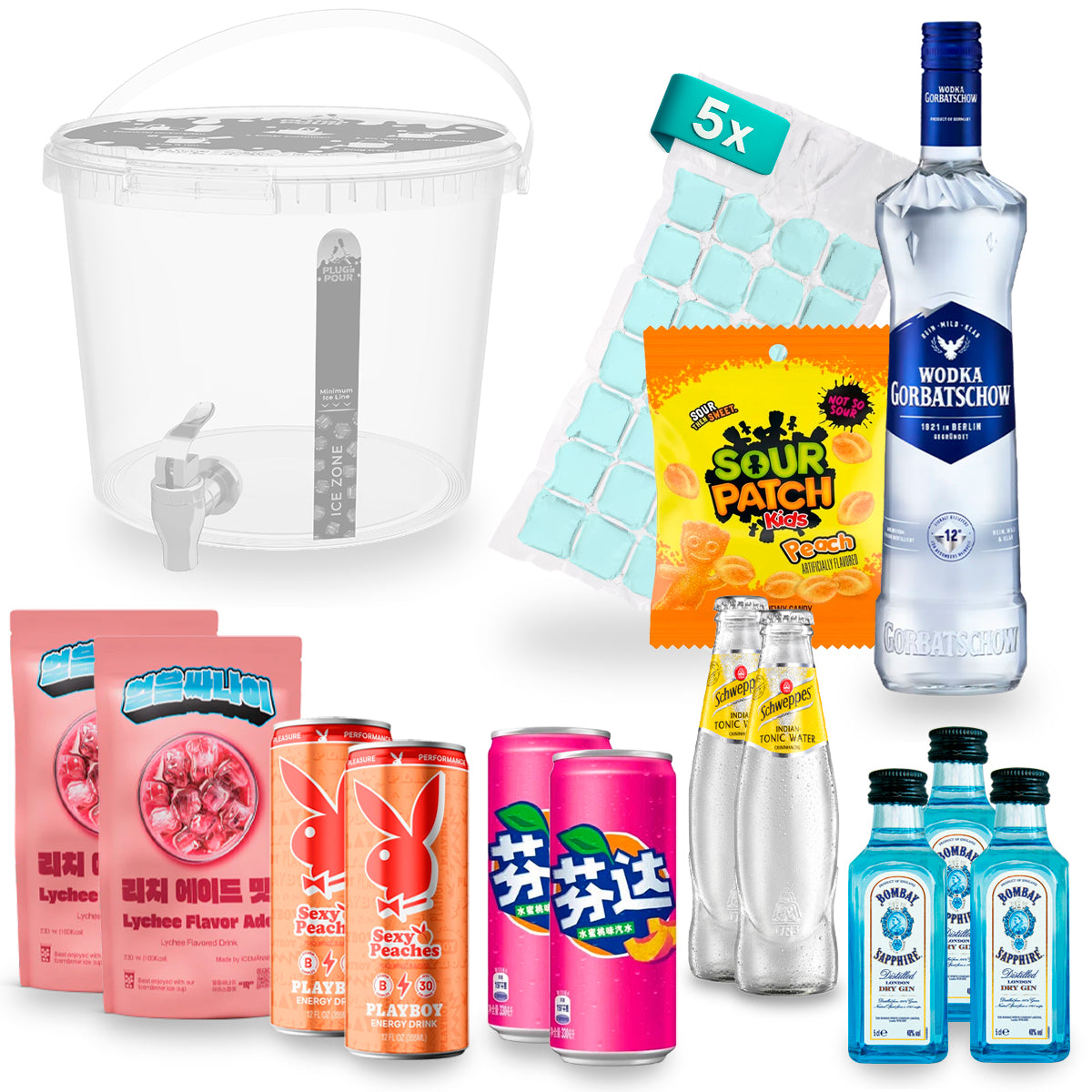 Sip Tank – Cocktail Set – Peachi 11,2 % Vol.