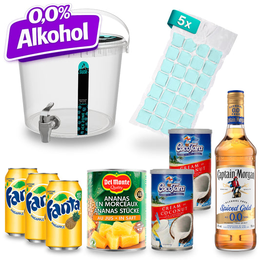 Sip Tank – Cocktail Set – Pina Colada Alkohol frei 0,0%Vol.